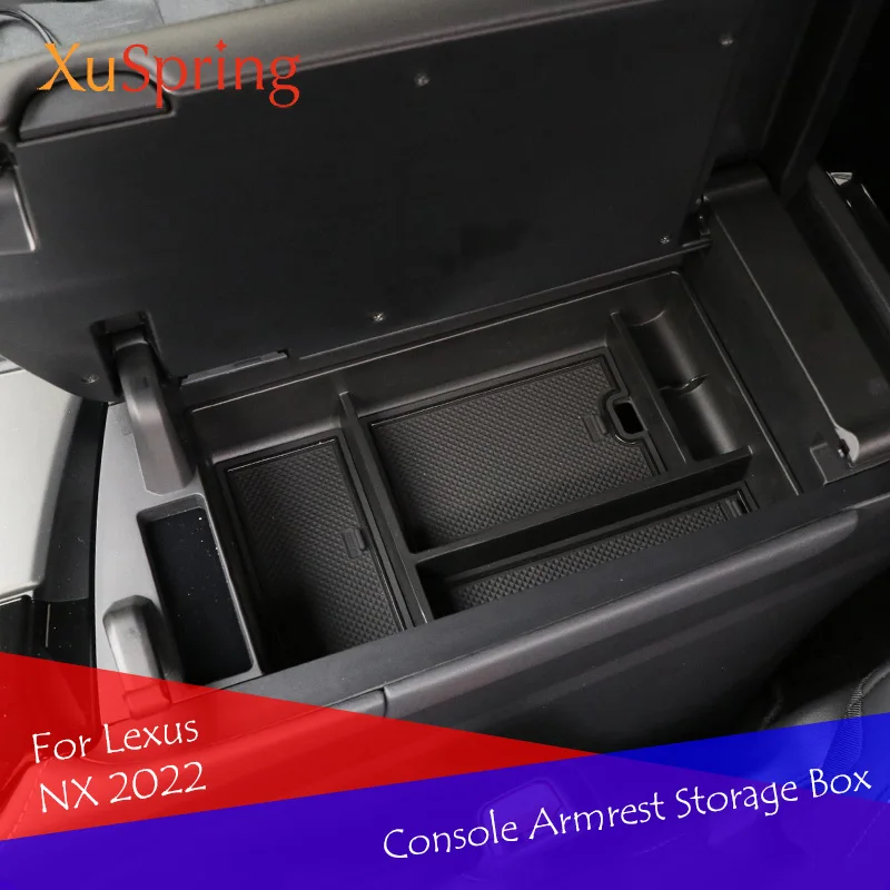 Car Interior Decoration Console Armrest Container Storage Box Refit Accessories Styling For Lexus NX260 2022