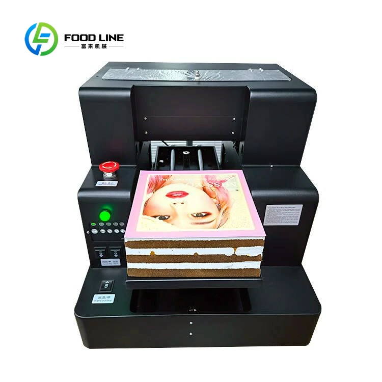 Customized Hot Sell  Candy Biscuit Printing Machine 3D Cake Printer Edible Food Printing Machine High Precision Easy Operation view 2