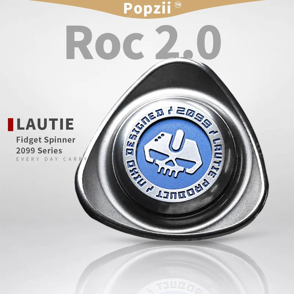 LAUTIE Roc 2.0 تململ سبينر 2099 سلسلة EDC الكبار ألعاب متململة مكتب أدوات تخفيف التوتر الجدول زخرفة القلق اللعب