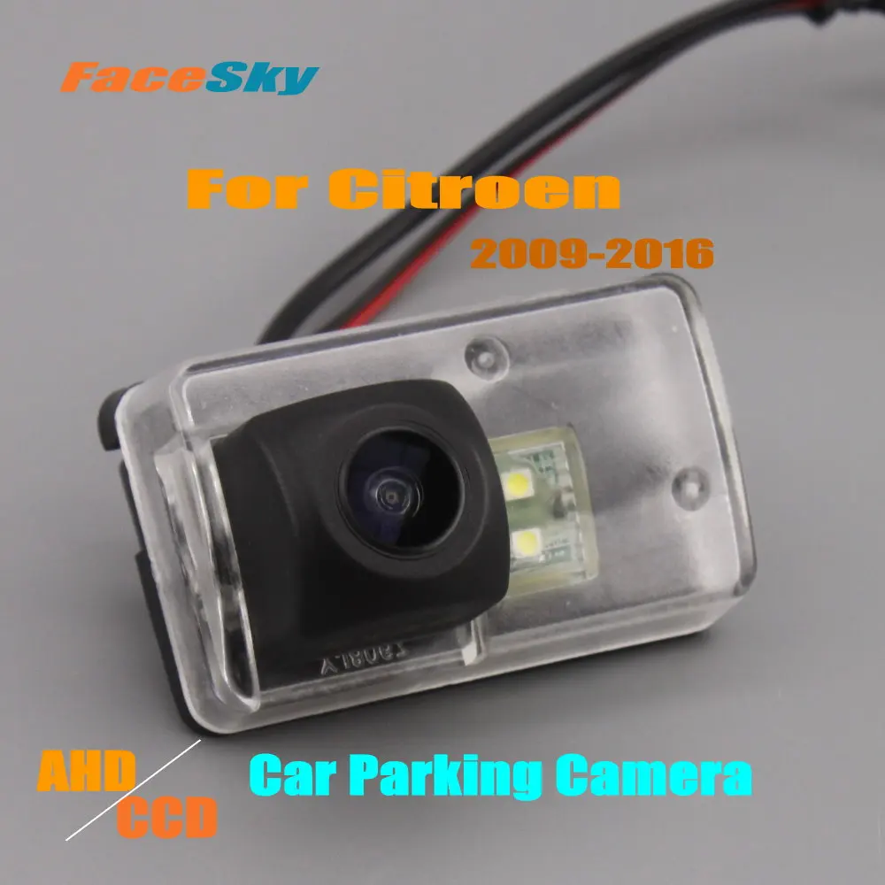 Car Camera For Citroen C3/C4/C5/C6/DS4/Saxo/Xsara 2009-2016 Rear View Dash Cam AHD/CCD 1080P Parking Image Accessories