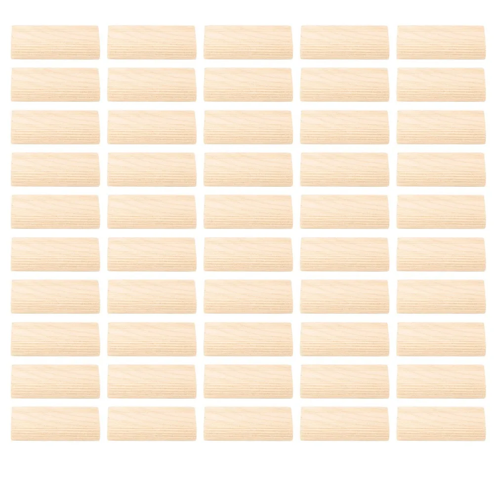 

50pcs Door Stops Premium Material Wood Dowel Sturdy Structure Solid Beech Wood Tenon Beechwood Dowel Pins Woodworking Projects