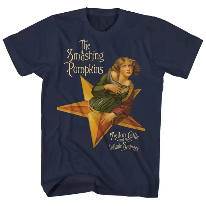 Mellon Collie and The Infinite Sadness The Smashing Pumpkins Brand T-Shirt Cotton Graphic Tee Men Women Summer Streetwear