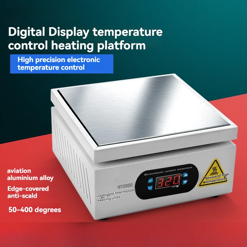 Preheating Platform, Hot Film Machine, Digital Display, High-power Heating Table, Mobile Phone, Tablet, Screen Removal