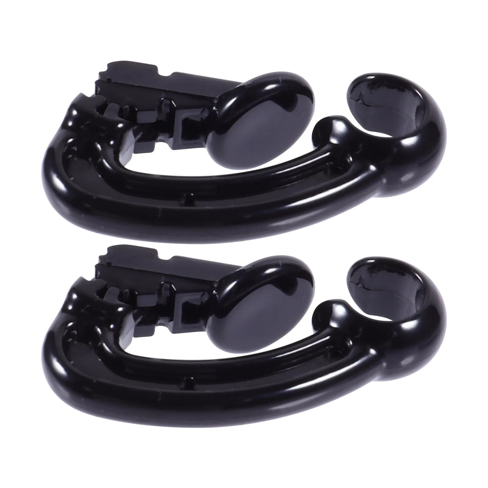 2Pcs Anti-Lost Earphone Hooks Lightweight Plastic Ear Hooks for Wireless Earbuds 2 1 Sweatproof Secure Hold Sports