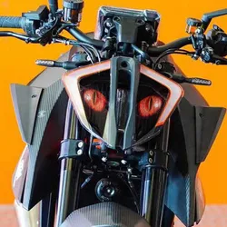 FOR KTM 1290 Super Duke R Motorcycle Accessories Front Fairing Headlight Sticker Guard Sticker - 1