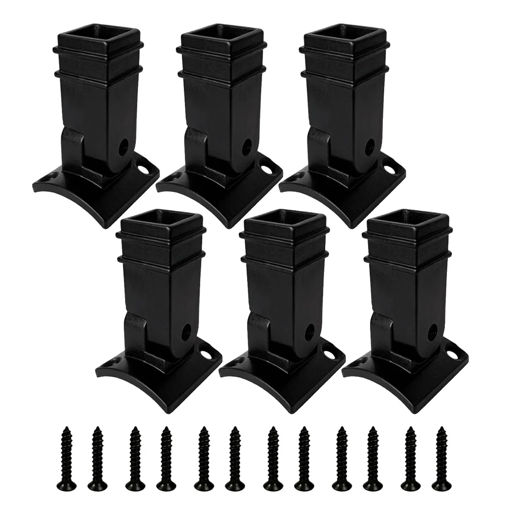 Adjustable Aluminum Alloy Post Kit With Adjustable Curved Reinforcement Ribs For Indoor Spiral Staircases Hardware Accessories