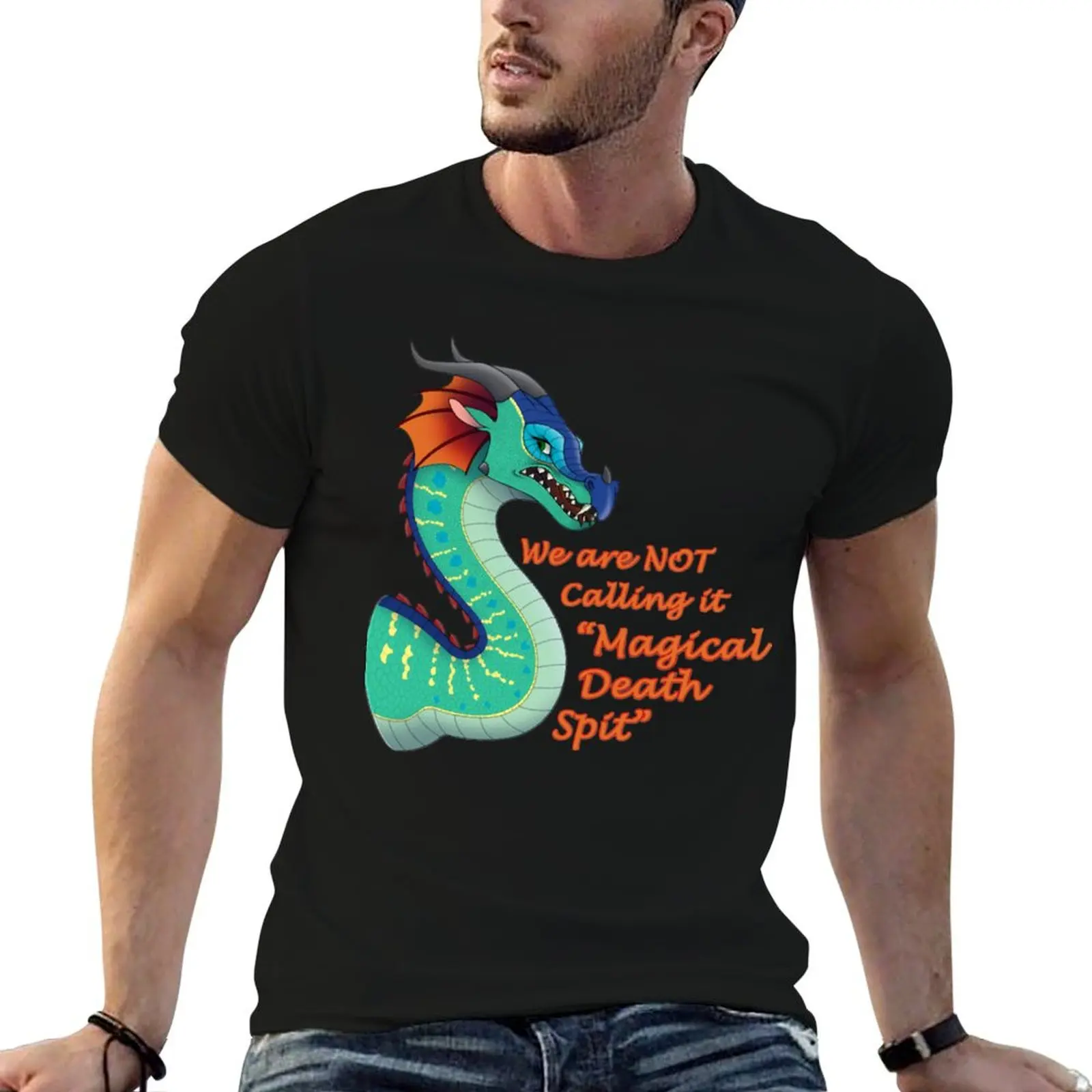 

Glory Fantasy Rainwing Not Calling Magical Death Spit Wings Of Dragon Fire Design Gift For T-Shirt