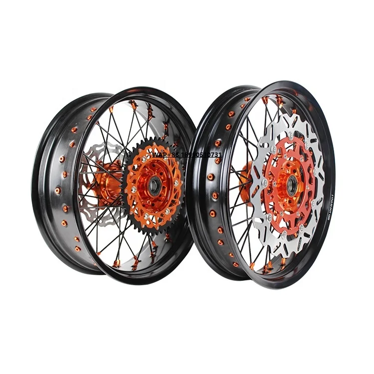 

High Quality 3.5"X17" & 5.0"X17" Supermoto Wheels