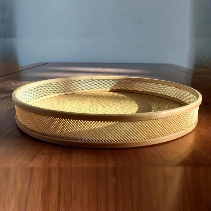 Intangible Cultural Heritage Handmade Bamboo Storage Basket