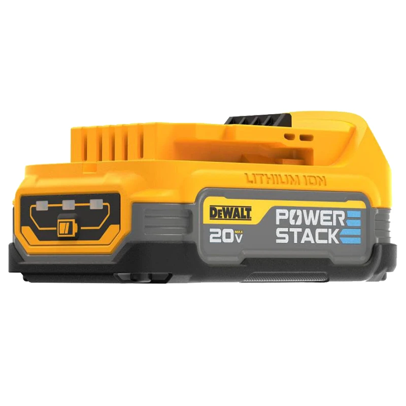 DEWALT DCBP034 20V 1.7AH MAX XR POWERSTACK Compact Lithium Ion Battery Long-Life Durable Rechargeable Power Tool Attachments