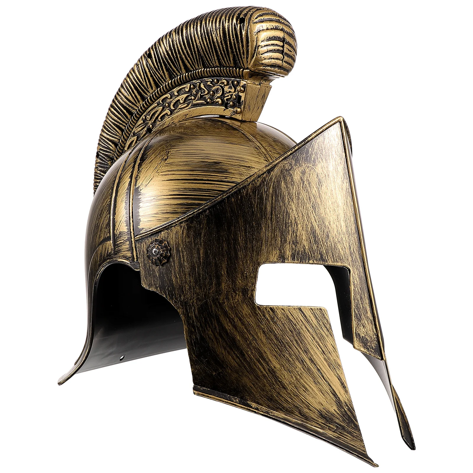 الرومانية القديمة آريس البلاستيك الدعائم القرون الوسطى المحارب قبعة ماكياج حفلة زي أغطية الرأس الجندي الروماني القبعات تأثيري