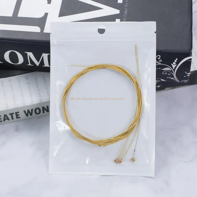 Folk Acoustic Guitar Strings Nylon Silver/Copper Alloy Strings Individually Packaged String Guitar Accessories Wholesale