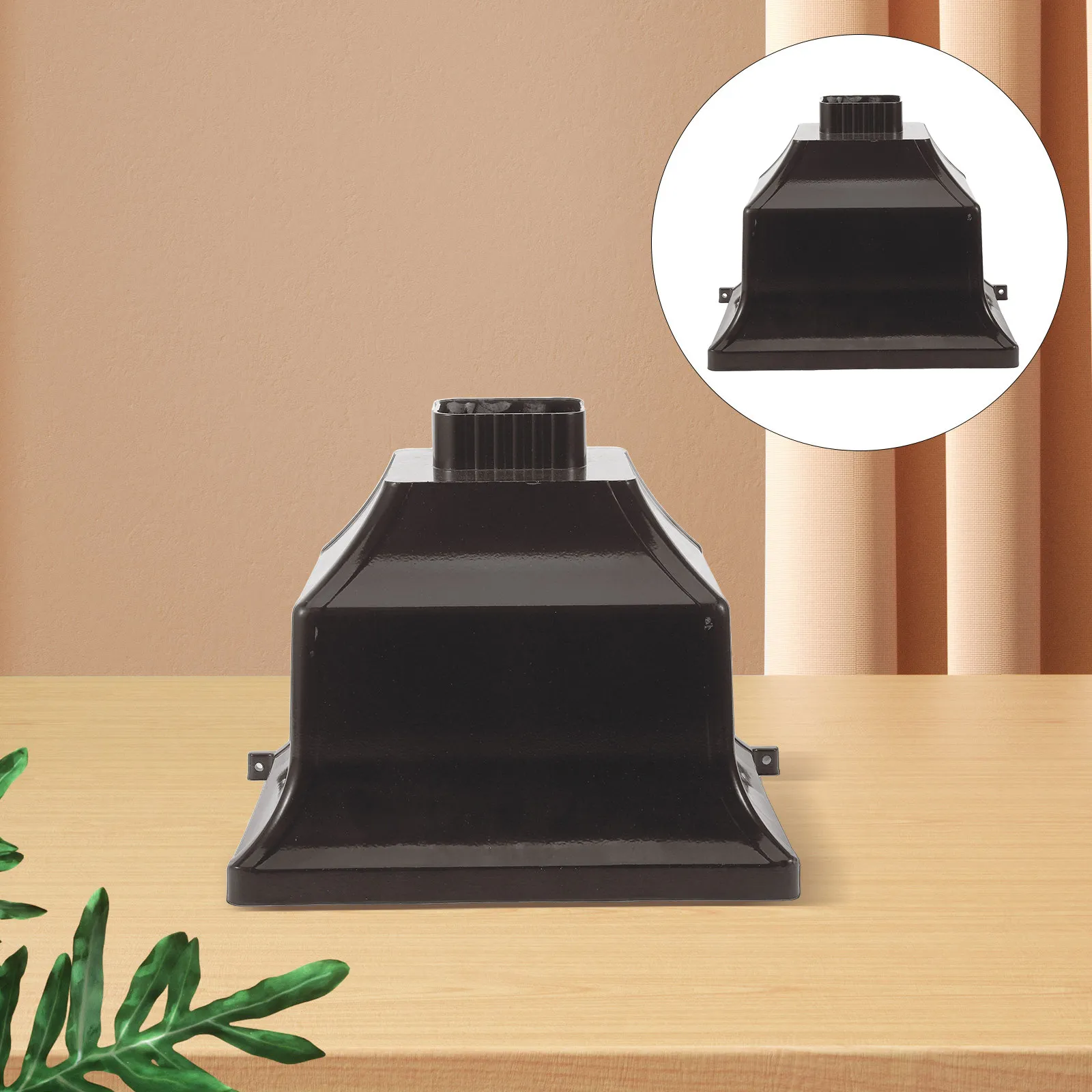 Arc Shape Aluminum Alloy Rainwater Gutter Downspout Adapter Outdoor Drainage Connector Roof Rainwater Diverter Funnel Yard Water