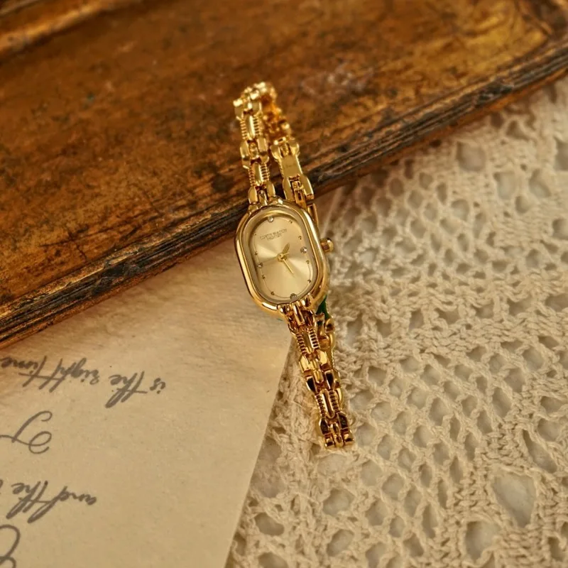 Women Watches Top Brand Luxury Wristwatches Ladies Fashion Gold  Bracelet Watch Female Elegant Clock Women Montre Femme