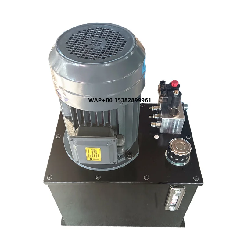 

380V 5.5kw Motor Hydraulic Power Station Lifting/Lowering Mechanism Hydraulic Cargo Elevator Parts Hydraulic Tools Accessories