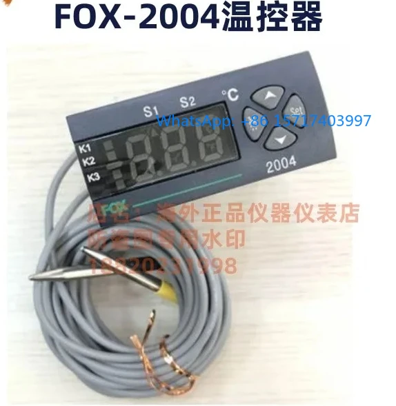 FOX-2003 2004 temperature controller with manual defrosting function for CONOTEC original chiller unit from South Korea
