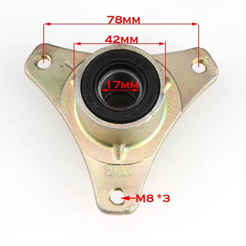 1000mm ATV Quad Go Karts Wheel Hub Set Rear Axle Complete Assembly with Carrier Hub 160mm Brake Disc 428 Chain Sporcket 37T