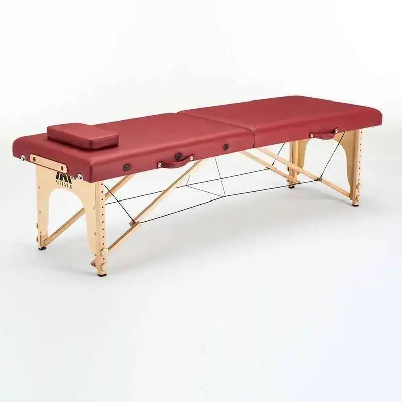 

Wooden Cosmetic Folding Stretcher Bed Cosmetic Pedicure Massage Bed Mattresses Lounger Camilla Masaje Beauty Furniture MQ50MB