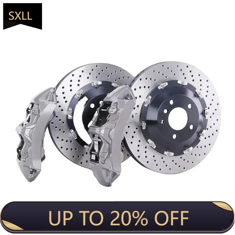 

SXLL Improved braking efficiency with large 6-piston calipers