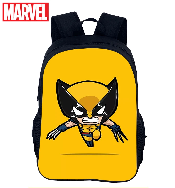 

Student Large Capacity School Book Bag,Super Hero Wolverine Lightweight Rucksack Daily Backpack for Boy,Girl