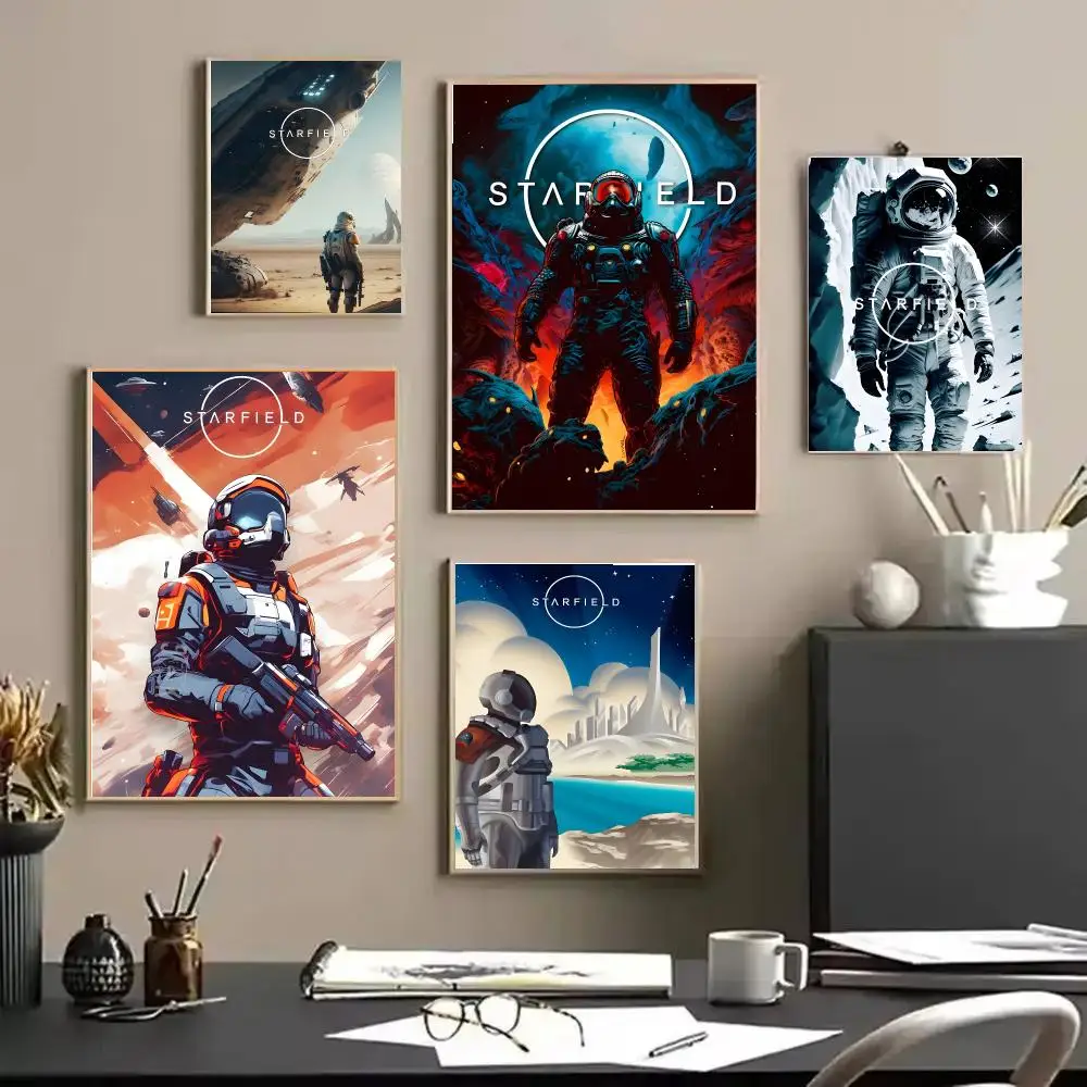 Game S-Starfield Poster HD Printing Wall Art Home Decor For Bedroom Drawing Room Office Idea Gift