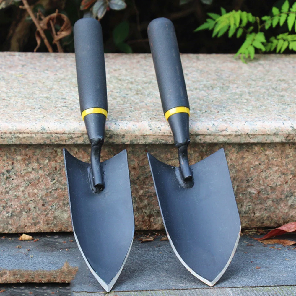 Hand Spade Small Thicken Heavy Duty Black Handy Garden Dig Wild Vegetables