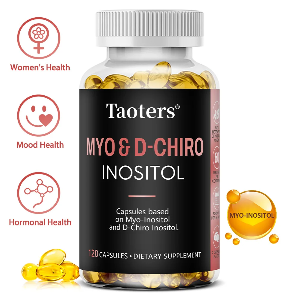 

Биологически активная добавка Myo-Inositol и D-Chiro Inositol для женщин (соотношение Myo-Inositol: D-Chiro Inositol 40:1) для гормонального баланса и здоровья яичников