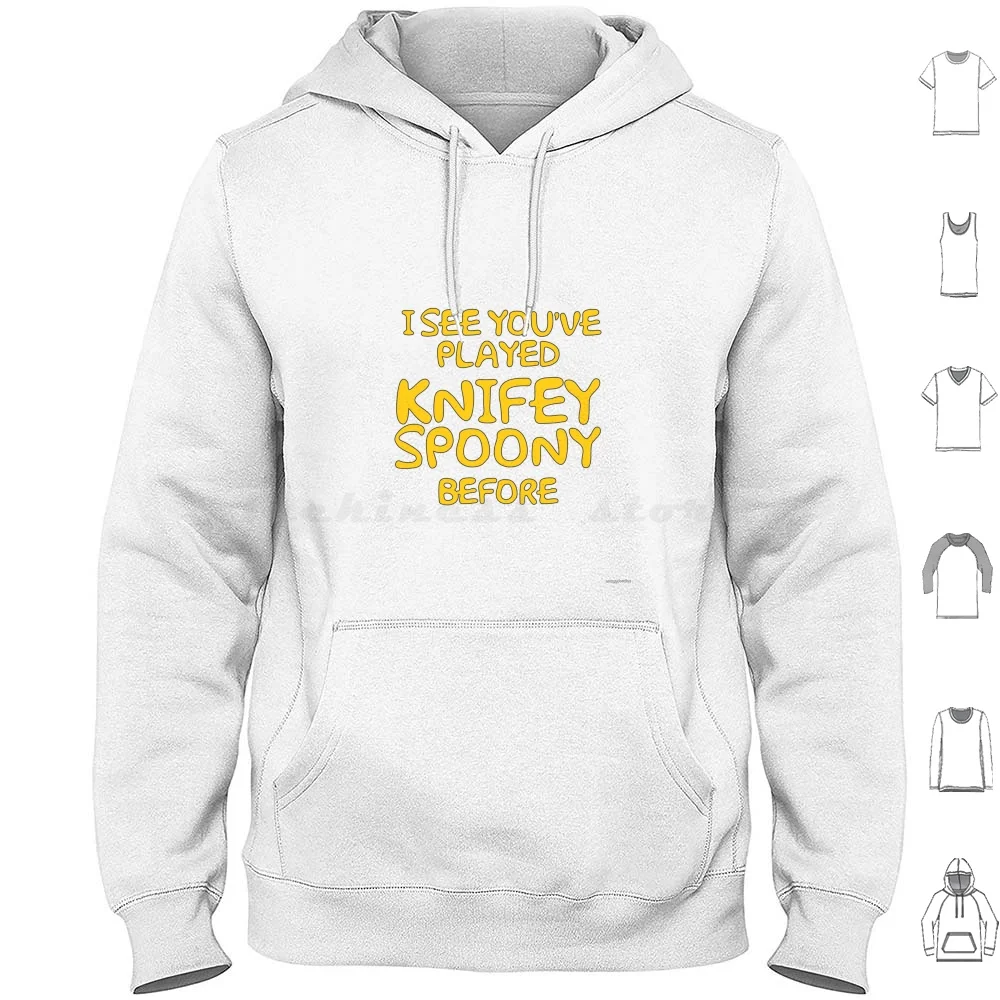 I See You'Ve Played Knifey-Spoony Before! | The Hoodies Long Sleeve Knifey Spoony Knife Spoon Australia Bart Vs