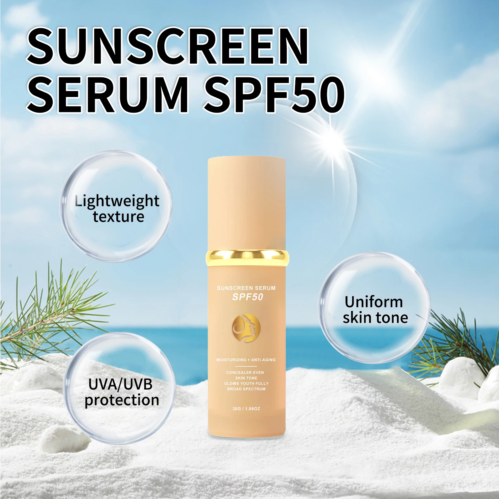 4 in 1 Foundation Liquid Longw - Spf 50 Sunscreen review and price