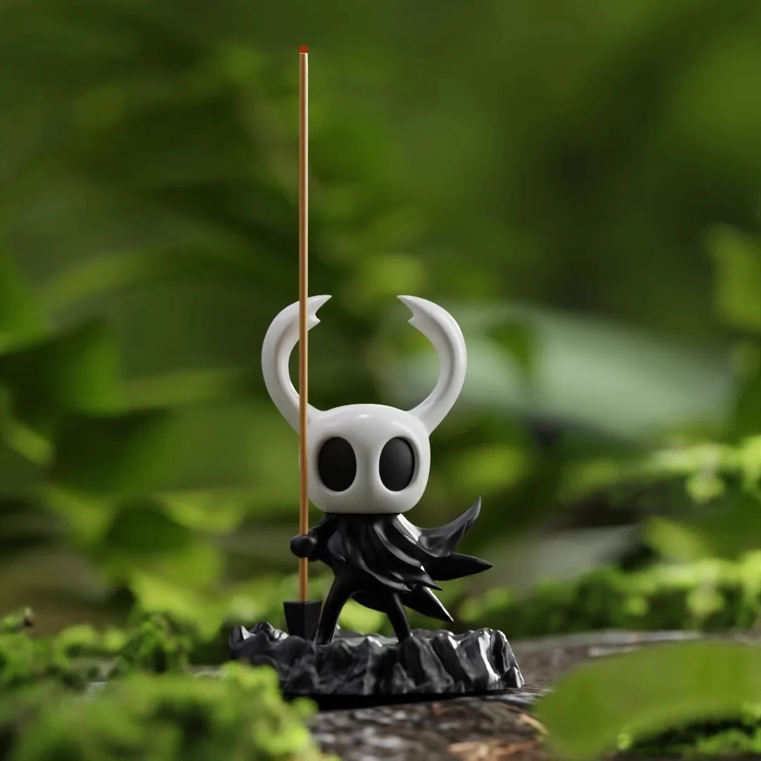 10 cm Anime Hollow Knight Actionfigur Kawaii Statue Plug-in Räucherstäbchenhalter Desktop Kreative Ccool Dekoration Geschenke