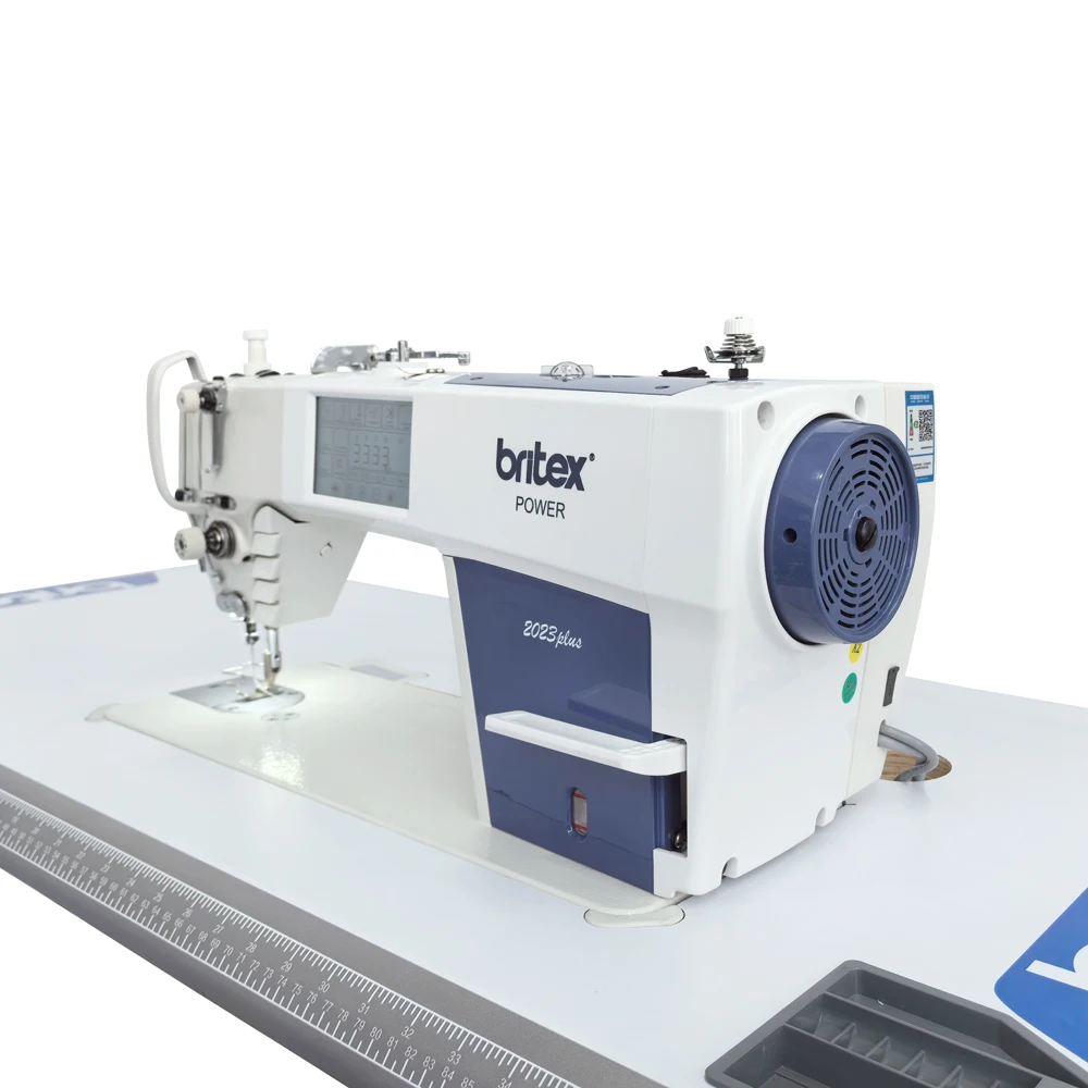 Hot Sale Unique Design Stepping Motor Three Drive Lockstitch Industrial Sewing Machine With Pattern Stitch