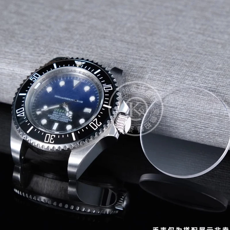 For Rolex Sea-Dweller 116660/126660/16660/126663 Ghost King Watch Sapphire Lens Calendar Glass Mirror Replacement Part