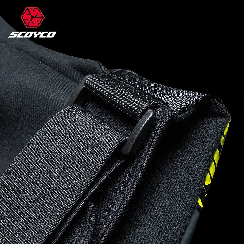 Scoyco joelheiras para motocicleta offroad, joelheiras curtas e leves, capa protetora para perna, rodillera de motocicleta k46 k27