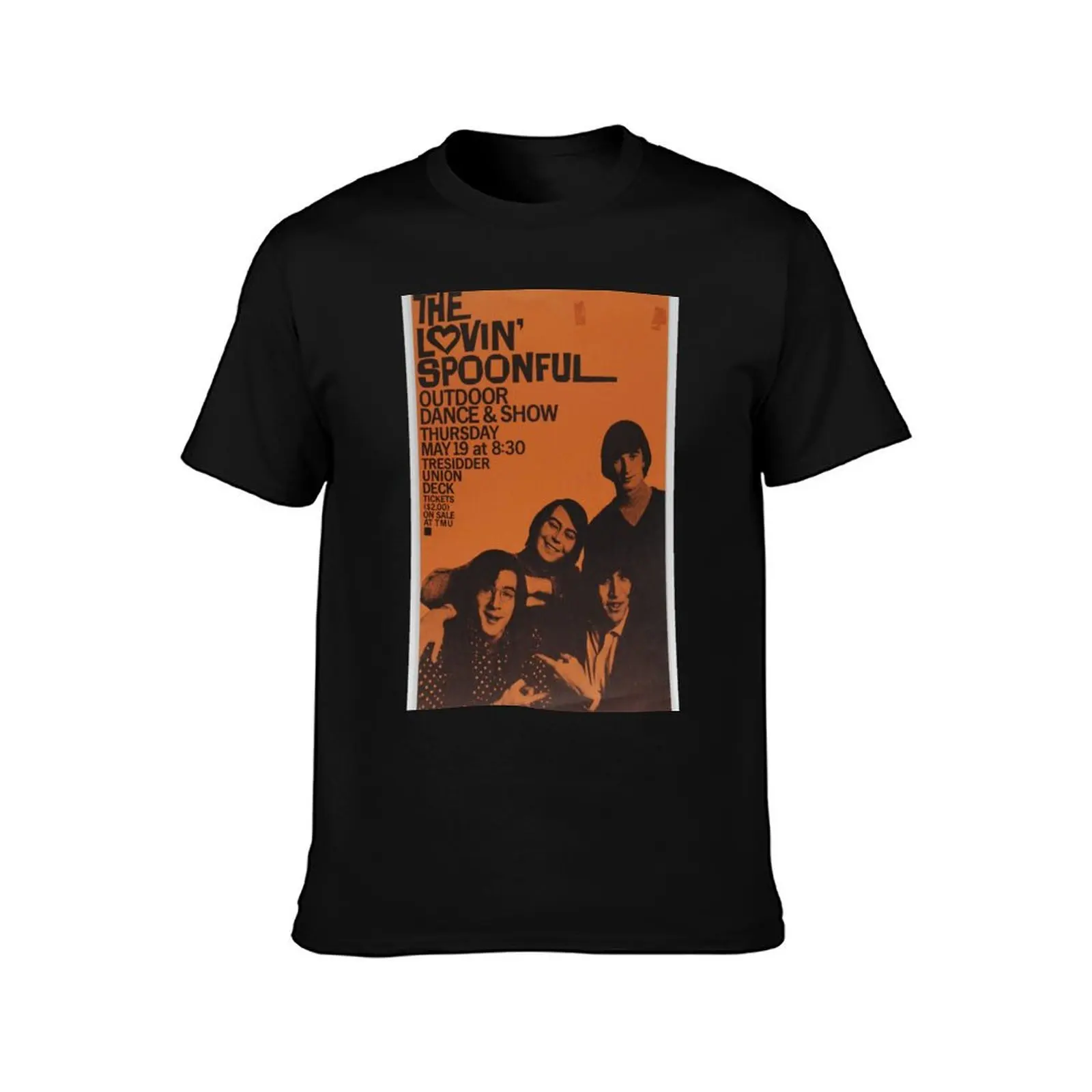 The Lovin' Spoonful T-Shirt summer tops vintage t shirts mens vintage t shirts