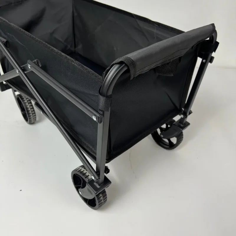 Hot Sale Wholesale Trolley Foldable Folding Utility Wagon Portable Cargo Wagon For Camping Beach Outdoor Garden