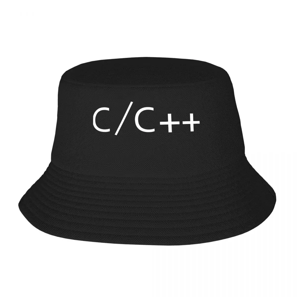 

PC Language CC++ Bucket Hat Outdoor Sunscreen Hat Fishing Basin Chapeau Beach Cap Fisherman's Hat