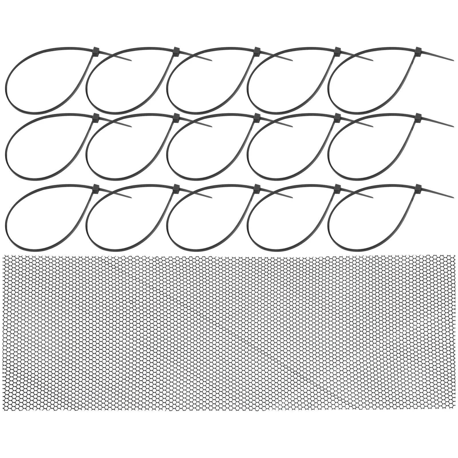 

Plastic Garden Fence 0.4x6m Green 50 Ties Sturdy Mesh Netting for Balcony Yard Decorative Fencing Easy Installation Reusable