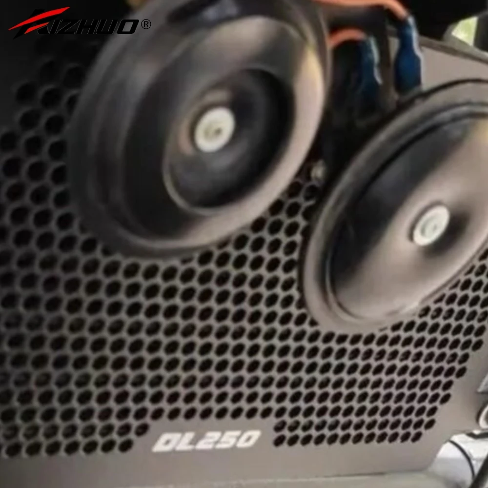 

DL250 V-STROM 250 Motorcycle Radiator Guard Grill Protective Cover For Suzuki Vstrom250 2017 2018 2019 2020 Oil Cooler Protector