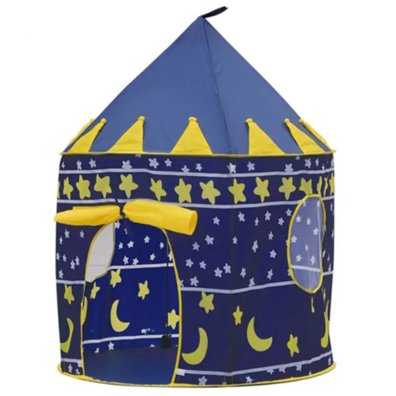 Kids Play Tent Foldable Mongolian Yurt Indoor Outdoor Playhouse Baby Camping Toy For Boys Girls Birthday Christmas Gift Design