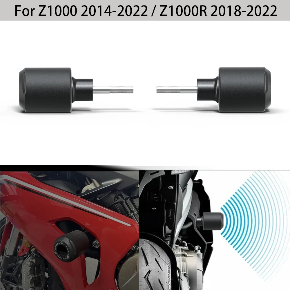 

Frame Sliders Crash Protector Motorcycle Falling Protection Pad For Kawasaki Z1000 2014-2022 & Z1000R 2018-2022