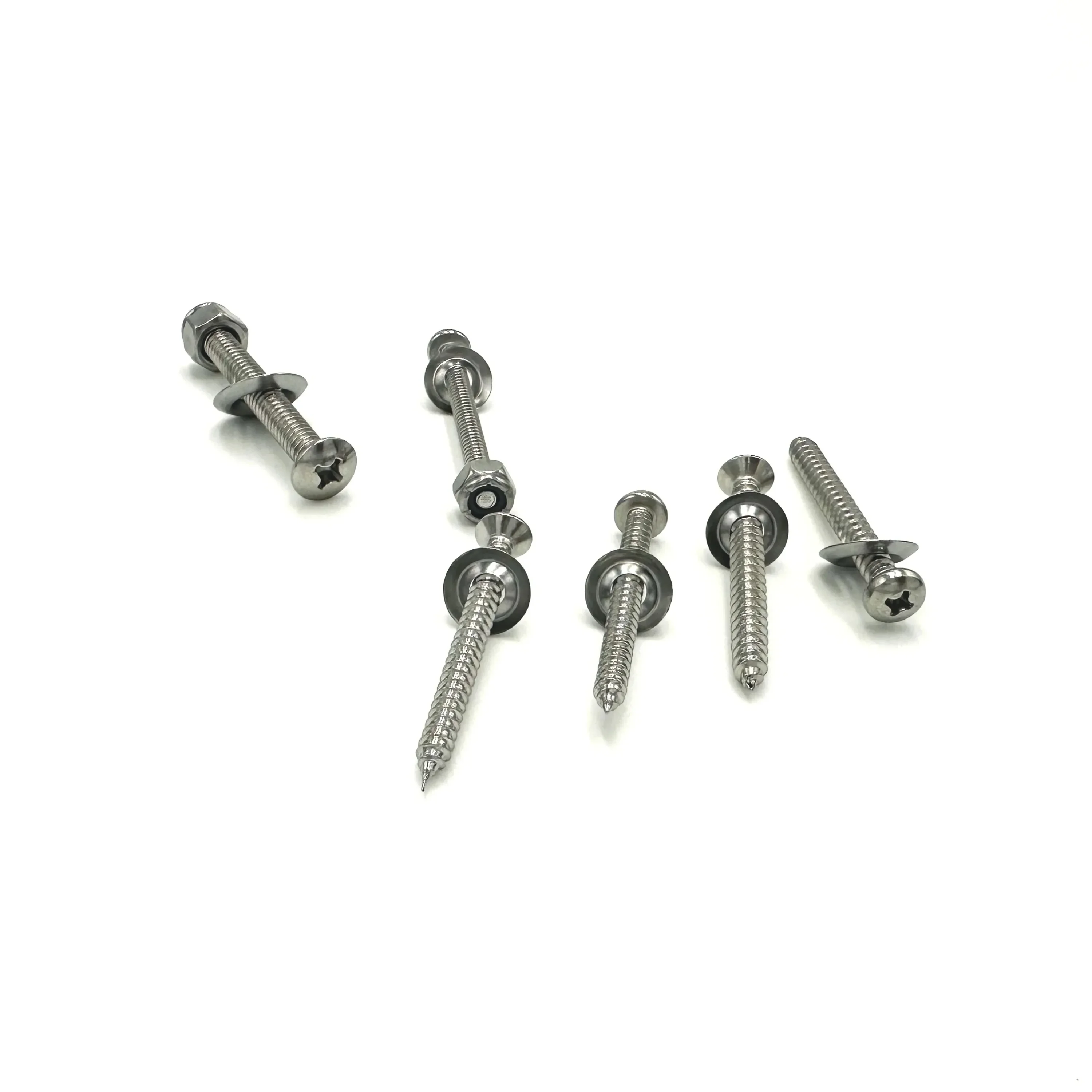 Hyper Tough 72-Piece Stainless Steel Screw and Nut Assortment with Clear Storage Case, 5502