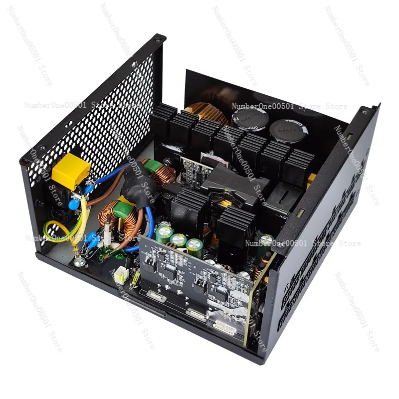 ATX3.1 1200W Gold Full Modular Ultra Quiet Desktop PC Power Supply Support PCIe5.0 For Gaming Desktop Computer DIY Build