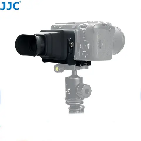 JJC viseur de caméra professionnel 3.0x HD écran LCD viseur caméra Extender oculaire oculaire pour Sony FX30 FX3 appareil photo noir