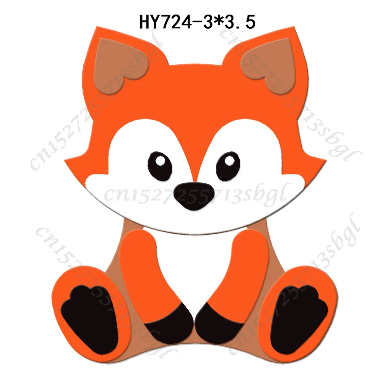 Fox New Wooden Cutting Dies Suitable for Common Mold Scrapbook Machines on the Market