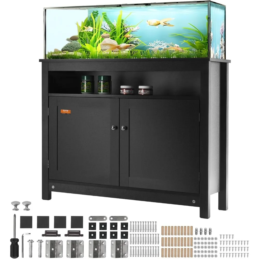 

Aquarium Stand, 40 Gallon Fish Tank Stand, 36.5 x 15.7 x 30 in MDF Turtle Tank Stand, 335 lbs Load Capacity, Reptile Tank