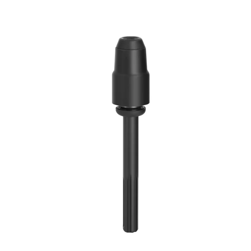 5 Groove to 4 Groove Chuck Adapter for Rotary Hammers Hardened Steel Build Black Finish for Industrial Grade Applications
