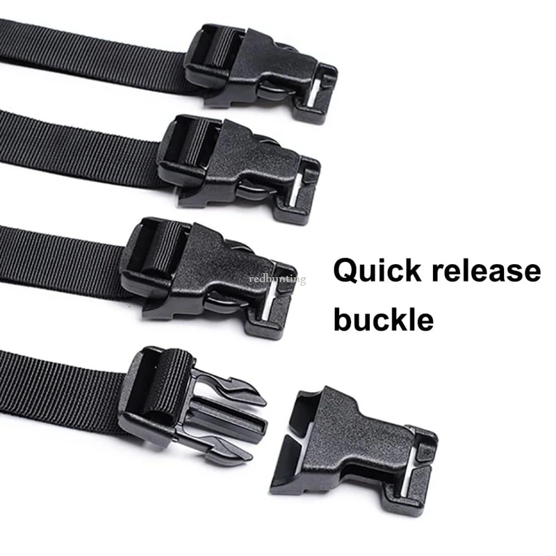 4PCS Tactical Rush Tier System Outdoor Portable Molle Backpack Straps Accessories for Outdoor Camping Hiking Mountaineering