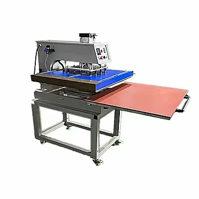 Pneumatic Heat Press 80 X 100 Heat Press Machine Garment Provided Pressure Vessel Flatbed Printer Flat Product Printable MJ 320