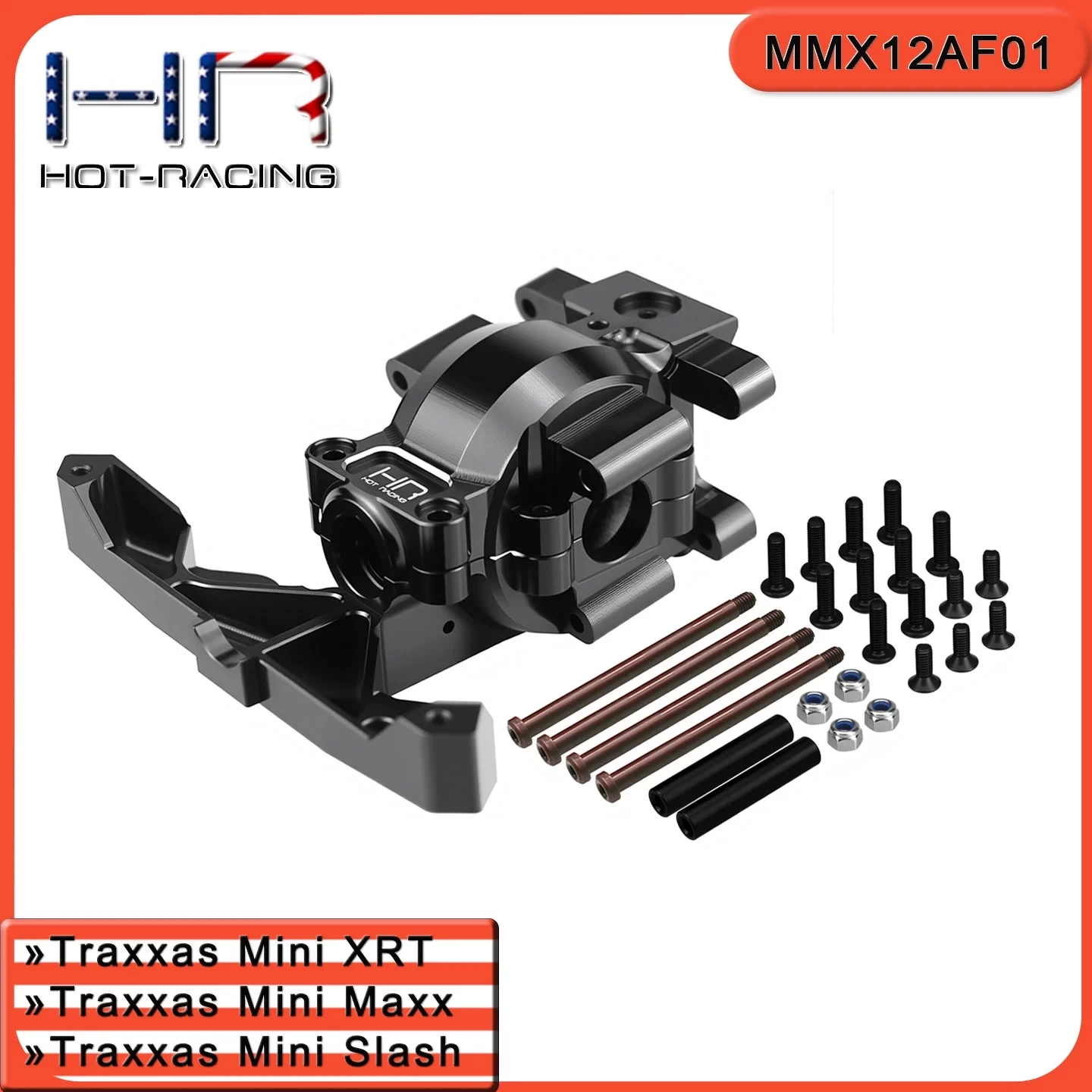 

Комплект передней коробки передач из алюминиевого сплава HR Traxxas Mini Slash/Mini Maxx/Mini XRT