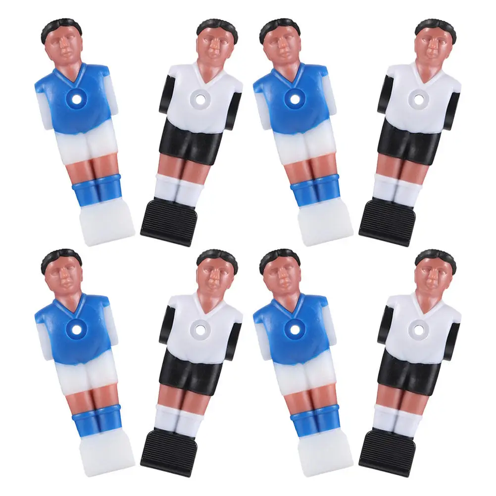 

8Pcs Table Soccer Player Figures Replacement Parts Foosball Table Accessories Football Game Components Kit Foosball Players